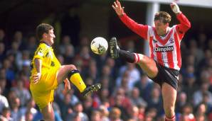 Platz 9: Matthew Le Tissier (FC Southampton, Saison 1994/95) - 15 Assists.