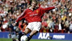 Platz 9: David Beckham (Manchester United, Saison 1999/2000) - 15 Assists.