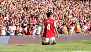 Platz 6: Cesc Fabregas (FC Arsenal, Saison 2007/08) - 17 Assists.