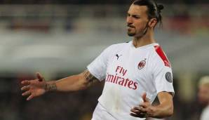 Zlatan Ibrahimovic wechselte in die Serie A.