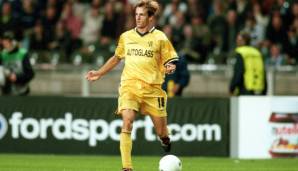 Gabriele Ambrosetti (Italien). Scheiterte 1998 als bester Spieler von Vicenza Calcio im Europacup der Pokalsieger am späteren Gewinner Chelsea. Kam als Wunschspieler von Vialli und wurde als "italienischer Ryan Giggs" angepriesen - floppte jedoch total.