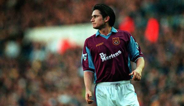 Frank Lampard Junior spielte von 1996 bis 2001 für die Profimannschaft von West Ham United.