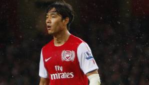 CHU-YOUNG PARK – trug die Nummer 9 beim FC Arsenal 2011/12