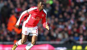 EMMANUEL EBOUE: In sechs Jahren kam der Ivorer auf 214 Pflichtspiel-Einsätze. Anschließend war er noch für vier Spielzeiten bei Galatasaray, ehe er seine Karriere beim AFC Sunderland ausklingen ließ.