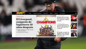Mundo Deportivo (Spanien): "Liverpool nach 30 Jahren endlich wieder Meister"