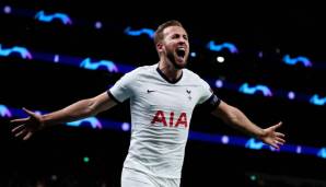 Platz 8 - Harry Kane: 42 Siegtreffer für Tottenham (153 Tore ingesamt)
