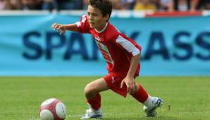 Mateo Kovacic bei einem Einsatz in der österreichischen Schülerliga für die Sportmittelschule Linz / Kleinmünchen.