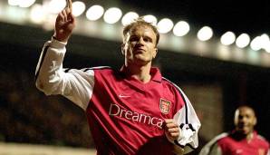 DENNIS BERGKAMP: 315 Spiele und 87 Tore von 1995 bis 2006 für den FC Arsenal.