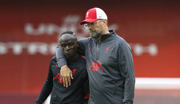 Jürgen Klopp würdigt Liverpool-"Legende" Sadio Mane beim FC Liverpool.