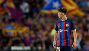 GAVI (FC Barcelona): Liga-Einsätze 2021/22: 34 - Passgenauigkeit: 89% - Erfolgsquote beim Dribbling: 62% - Gewonnene Zweikämpfe: 49% - Tore: 2 - Assists: 5