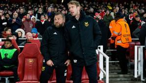 Mit Ostersunds im Emirates - und Graham Potters Truppe gewann bei Arsenal mit 2:1