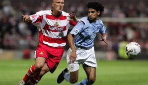 Hussein Yasser spielte bei Manchester United und ManCity.