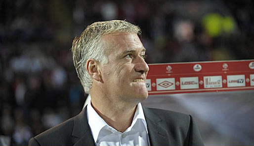 Trainer Didier Deschamps wartet mit Olympique Marseille noch auf den ersten Saisonsieg