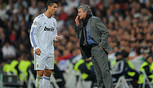 Bald zusammein bei Paris Saint-Germain? Cristiano Ronaldo (l.) und Jose Mourinho