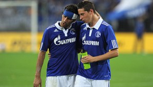 Raul und Julian Draxler spielten gemeinsam für Schalke 04