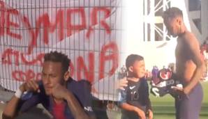 Neymar erst mit dem Heul-Jubel und anschließend mit der rührenden Geste in Nimes
