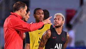 Paris Saint-Germains Thomas Tuchel muss sich auf einen Abschied von Neymar vorbereiten.