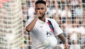 Neymar erzielte per Fallrückzieher das Tor zum 1:0.
