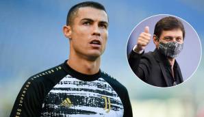 Cristiano Ronaldo werden von PSG-Sportdirektor Leonardo Avancen gemacht.