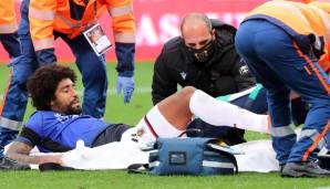 Dante verletzte sich beim 3:0 in Angers am Kreuzband.