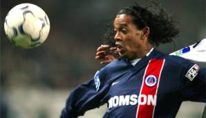 Von seinem Geburtsort Porto Alegre wechselte Ronaldinho zu PSG, wo er sich für seine spätere Weltkarriere beim FC Barcelona empfahl. In der Liga reichte es für PSG 2003 nur zu Tabellenplatz 11, heute mit Messi, Neymar und Co. undenkbar.