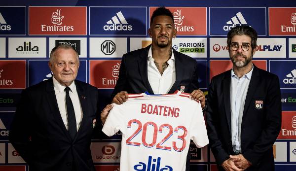 Jerome Boateng unterschrieb nach seinem Vertragsende beim FC Bayern für zwei Jahre bei OL.