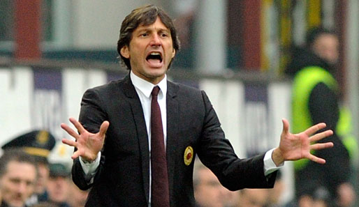 Leonardo löste am 31. Mai 2008 Carlo Ancelotti als Milan-Coach ab