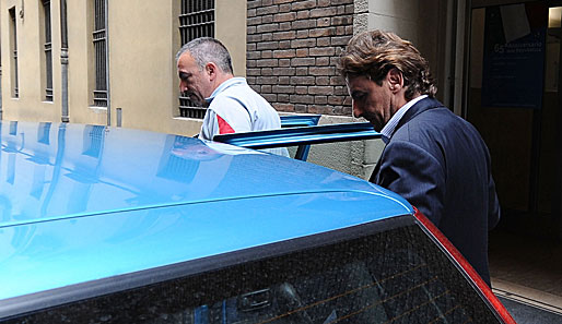 Ex-Nationalspieler Giuseppe Signori (r.) wurde im Zuge der Ermittlungen verhaftet