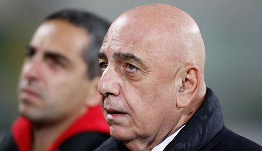 Adriano Galliani, Vize-Präsident vom AC Milan, kritisiert den Zustand italienischer Stadien