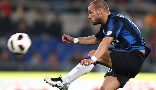 Kein Wechsel nach Manchester: Wesley Sneijder bleibt bei Inter Mailand