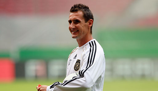 Nationalspieler Miroslav Klose fühlt sich pudelwohl in seiner neuen Heimat: Italien