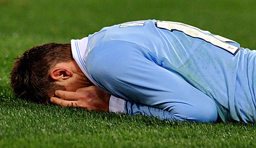 Droht nach seiner langen Knieverletzung abermals auszufallen: Lazio-Knipser Miroslav Klose