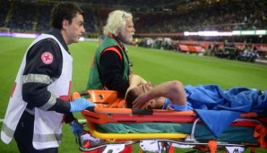 Gonzalo Higuain verletzte sich in der Partie gegen Inter, nun ist die WM in Gefahr