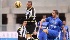 Juventus und Udinese schenkten sich in einer umkämpften Partie nichts