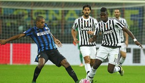 Paul Pogba und Juve kamen bei Inter Mailand nicht über ein 0:0 hinaus
