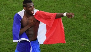 Paul Pogba steht mit Frankreich im Finale der EM 2016