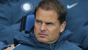 Für Frank De Boer wird die Luft bei Inter immer dünner