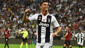 Holte seinen ersten Titel mit Juventus nach seinem Wechsel im Sommer: Superstar Cristiano Ronaldo.