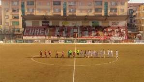 Nur sieben Spieler waren bei Piacenza bei Anpfiff auf dem Platz.