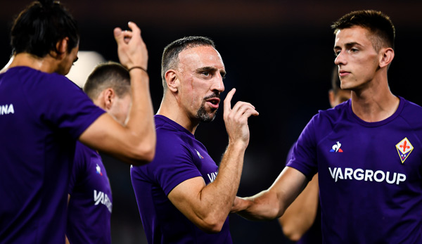 Franck Ribery ist bei der Fiorentina bereits als Anführer akzeptiert.
