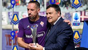 Ribery siegte mit dem AC Florenz mit 1:0 gegen Udine.