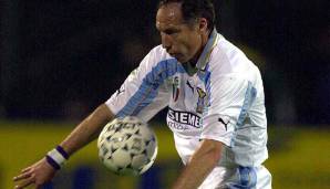 Roberto Sensini (23/1): Spielte nur in der Meistersaison für Lazio – und kehrte anschließend hintereinander zu seinen beiden Ex-Klubs Parma und Udinese zurück. 1996 holte er mit Argentinien Olympia-Gold.