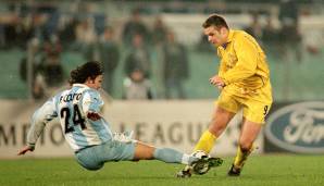 Fernando Couto (14/-): Sieben Jahre spielte der portugiesische Innenverteidiger für Lazio und machte 145 Spiele. Anschließend ließ er seine Karriere in Parma ausklingen.