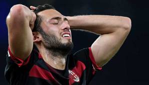 Hakan Calhanoglu vom AC Milan verletzt