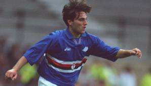Platz 6: Vincenzo Montella (Sampdoria Genua) - 20 Tore (33 Spiele).
