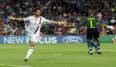 Alexandre Pato nach seinem wohl berühmtesten Tor: Dem Treffer nach nur 24 Sekunden gegen den FC Barcelona.
