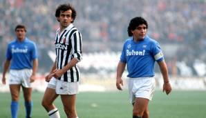 Michel Platini (von 1982 bis 1987 bei Juve): Der geniale Spielmacher gewann bei Juve dreimal in Folge den Ballon d'Or (1983-85). Später Nationaltrainer Frankreichs und schließlich UEFA-Präsident - Skandale inklusive.
