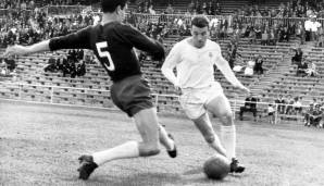 Luis del Sol (von 1962 bis 1970 bei Juve): Der 27-Jährige (r.) kam als erster Spanier überhaupt von Real Madrid zu Juventus, trug die Nummer zehn und machte 292 Spiele in allen Wettbewerben (29 Tore).