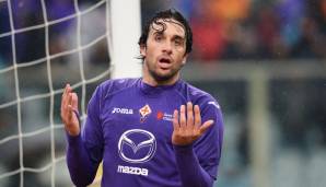LUCA TONI (von 2005 bis 2007 und 2012 bis 2013 bei Florenz): Der Weltmeister von 2006 kam als Wandervogel 2005 zu Fiorentina und schaffte es dort, sich durchzusetzen. Später noch bei den Bayern, Juve und Rom unter Vertrag.