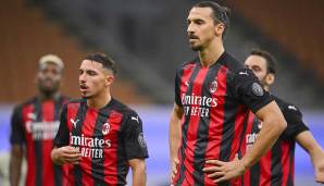 Sein Doppelpack reichte nicht gegen die AS Roma: Milan-Star Zlatan Ibrahimovic.